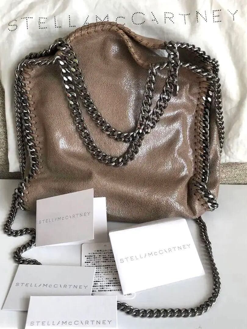 ステラマッカートニー チェーンショルダーバック ベージュ ※新品未使用