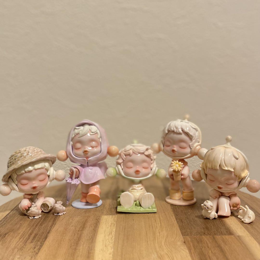 ポップマート　POP MART スカルパンダ　温度　子供フィギュアセット 5体