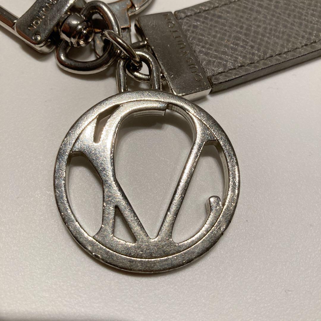 ルイヴィトン【LV】メンズキーリング✨グレー