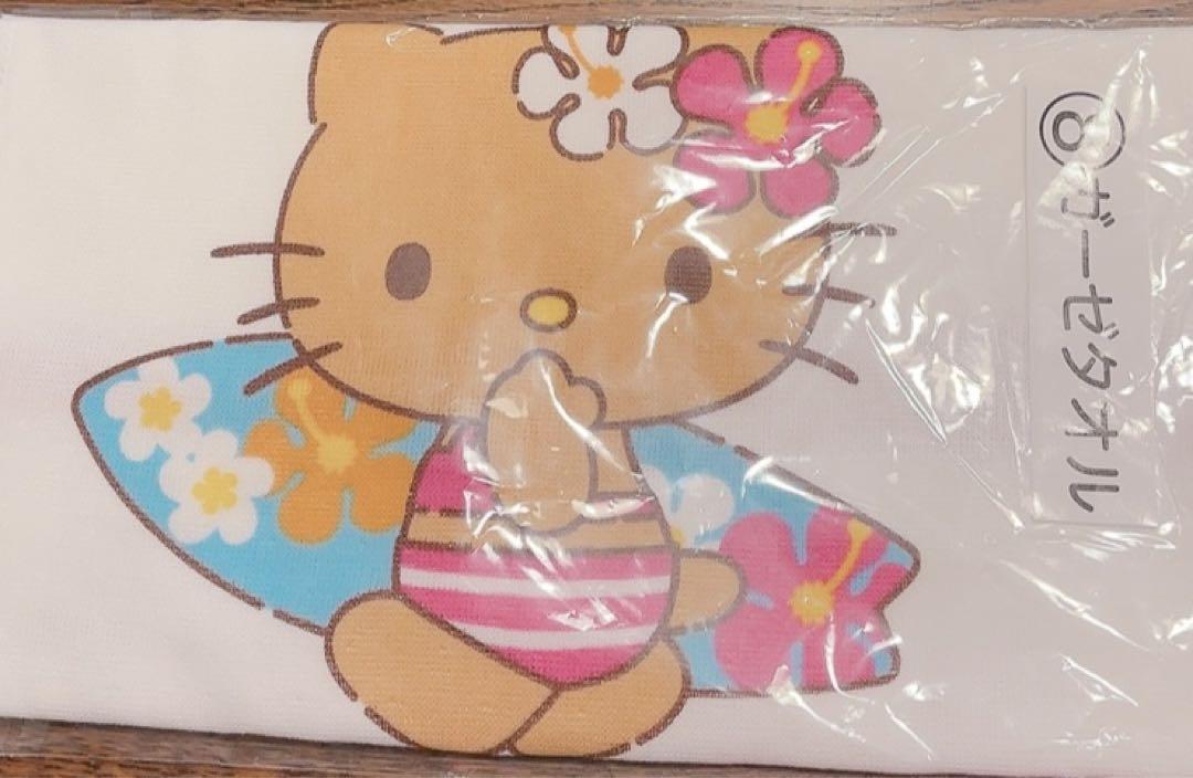 ハローキティ当たりくじ ガーゼタオル - メルカリ