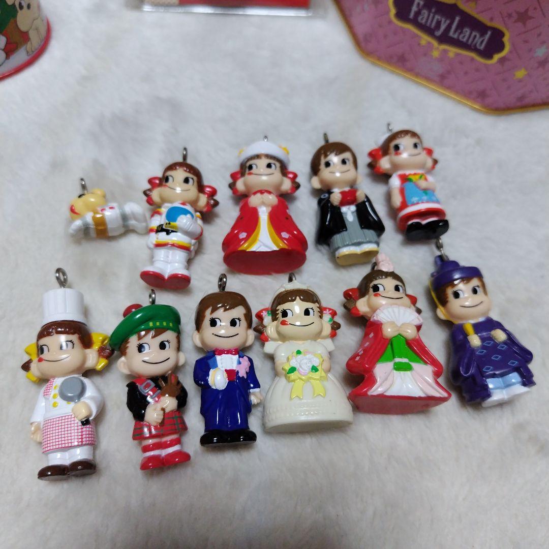 即購入⭕不二家 ペコちゃんグッズおまとめ／缶・フィギュア