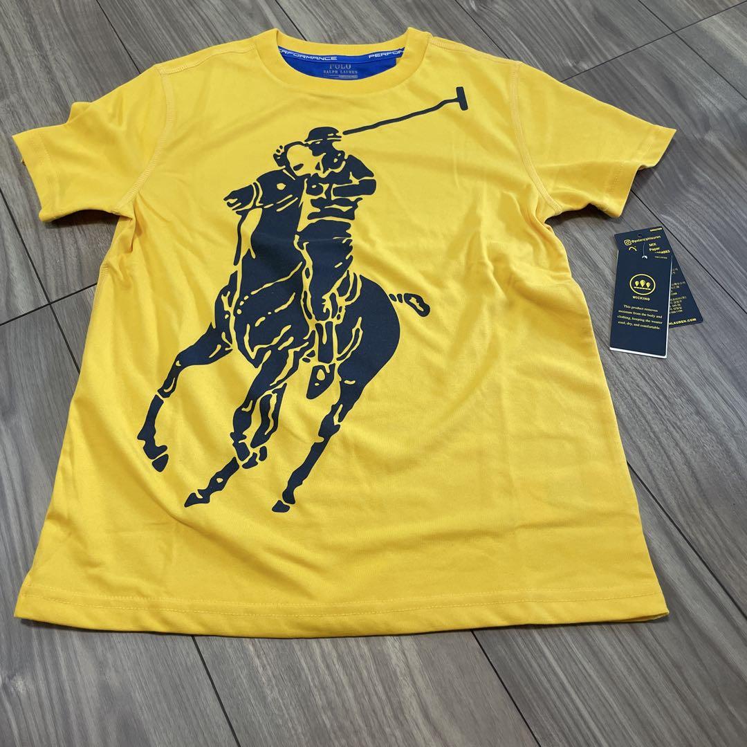 新品未使用】ラルフローレン キッズTシャツ 130 イエロー - メルカリ
