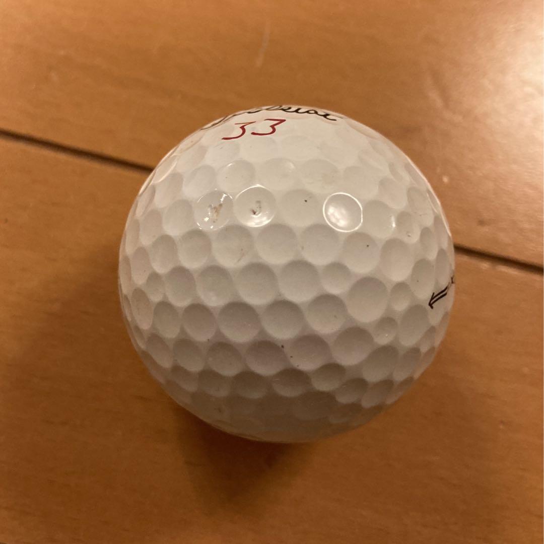 美品】2023年 タイトリスト Pro V1 ロストボール イエロー24球
