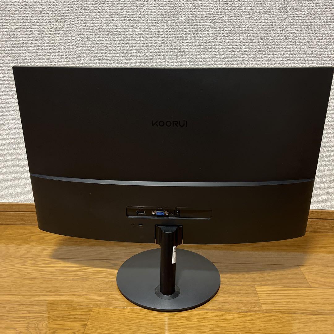 Koorui 24N5C 湾曲ディスプレイモニター 24インチ