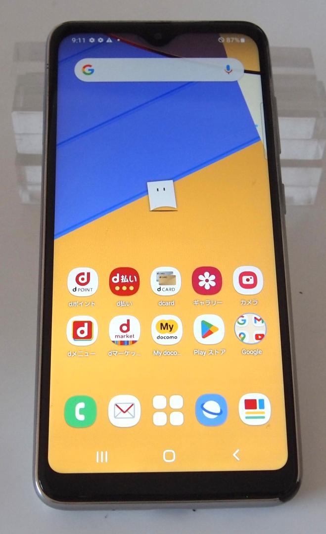 Galaxy docomo A21ホワイト64GB SIMロック解除済