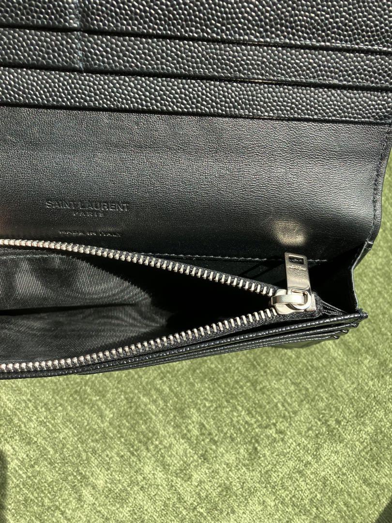【希少、箱•保証書有】SAINT LAURENT サンローラン レザー 長財布