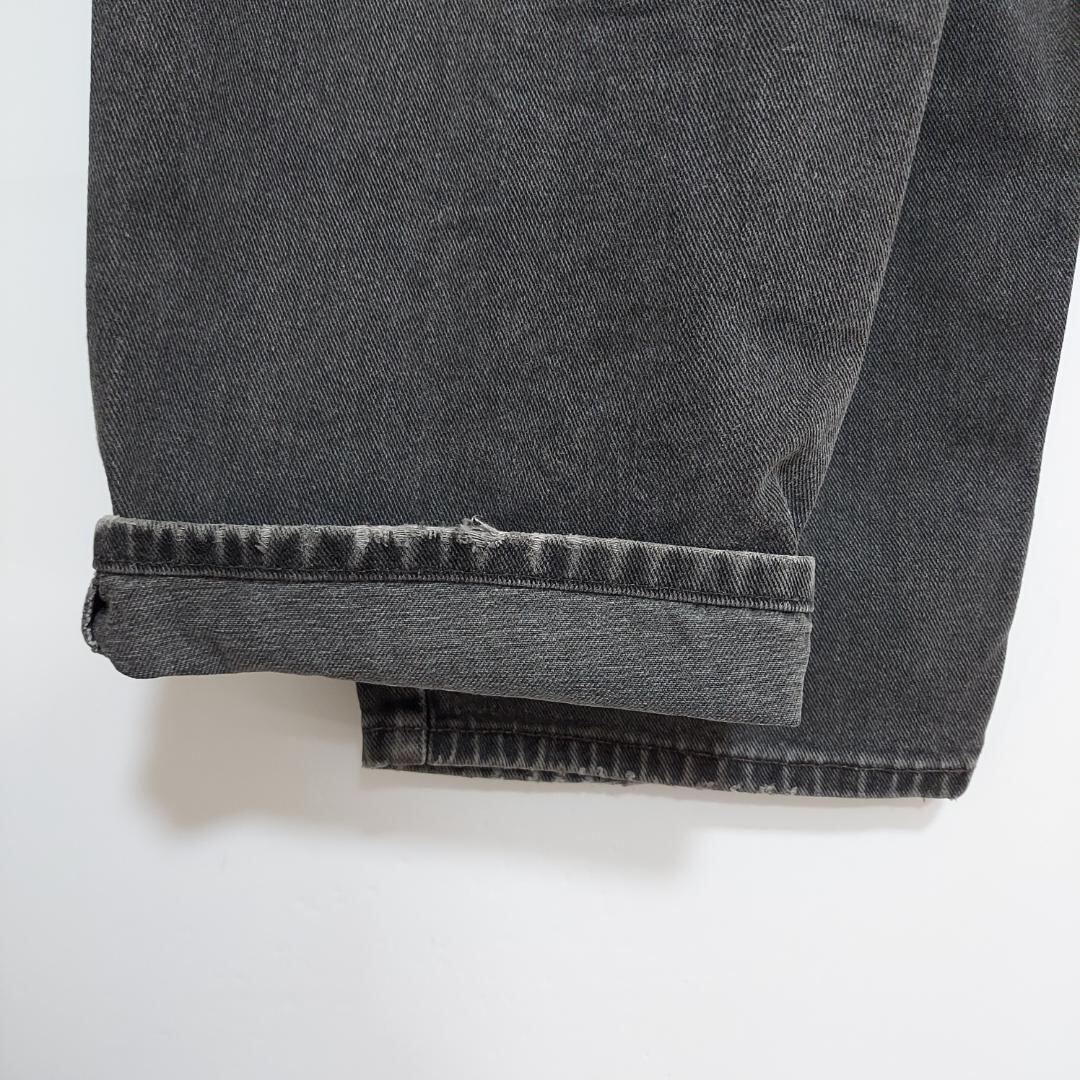 リーバイス550 Levis W42 ブラックデニム 黒 カナダ製 7700