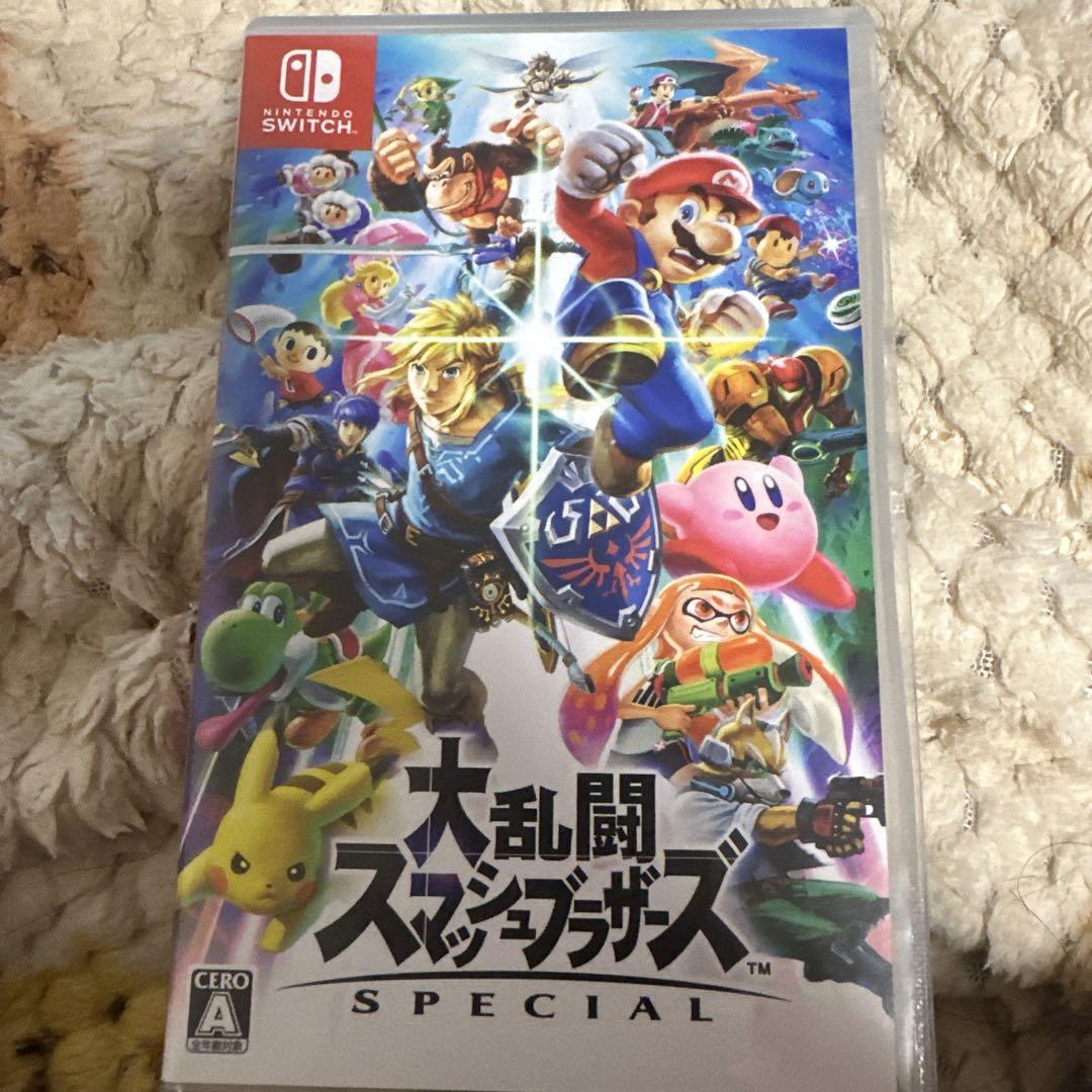 値下げしました！Nintendo Switch 大乱闘スマッシュブラザーズ付き
