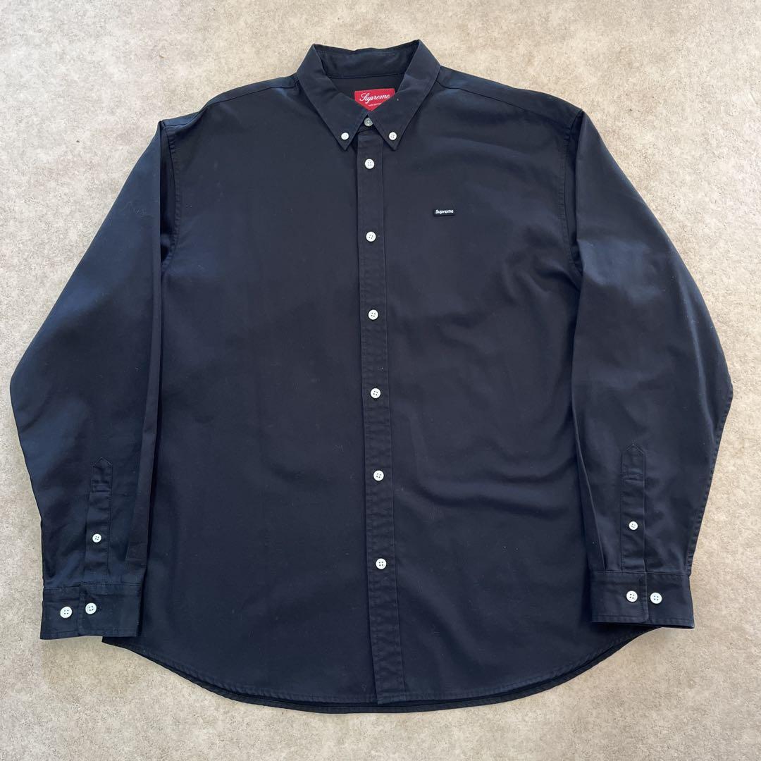 Supreme Small Box Logo Shirt Black　L
