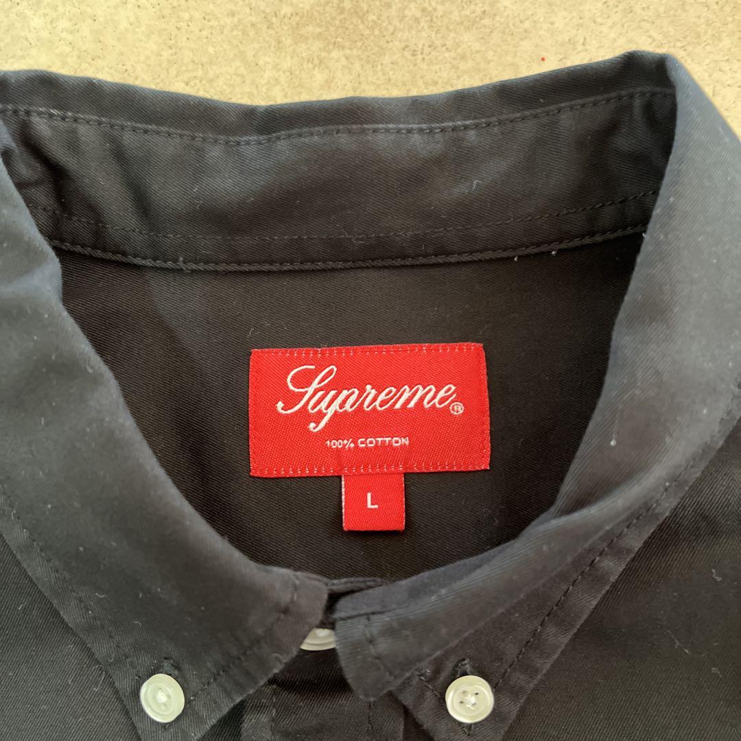 Supreme Small Box Logo Shirt Black　L