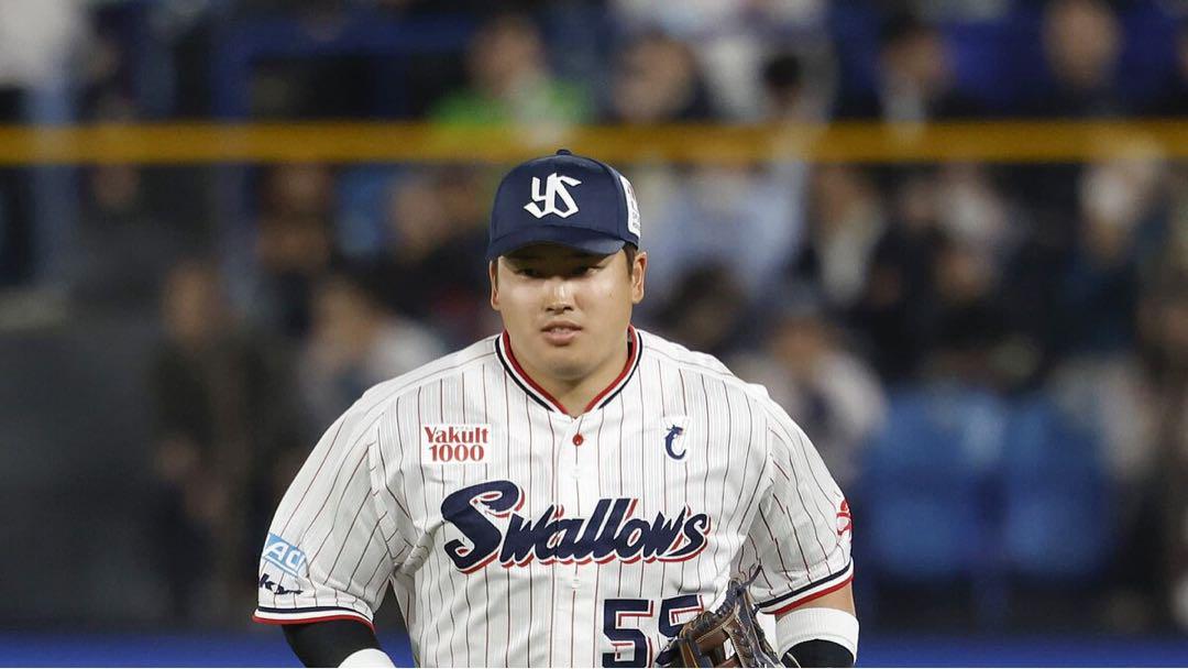 村上宗隆 プロコレ ワッペン付きヤクルトスワローズ 正規品　廃盤モデル　入手困難
