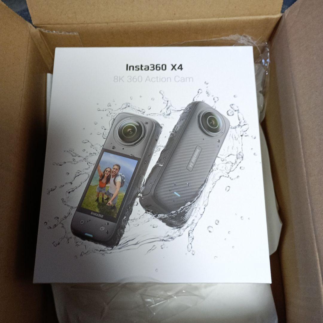 Insta360 X4 8Kアクションカメラ 本体