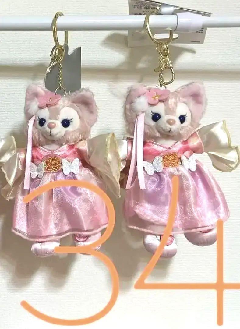 日本未発売 上海ディズニー限定リーナベルぬいぐるみキーホルダー お顔