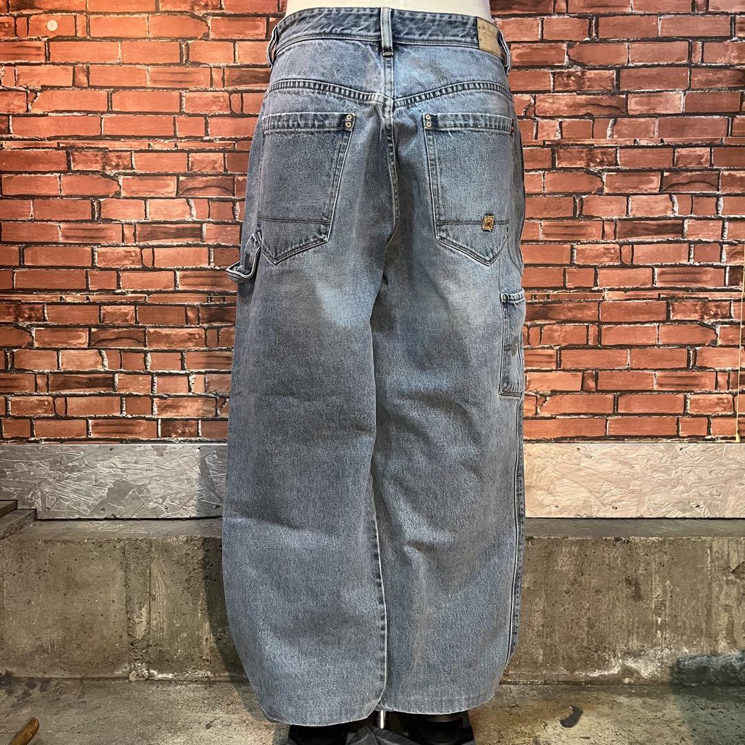 USA古着 ECKŌ UNLTD. デニムパンツ ワイド baggy B系 - メルカリ