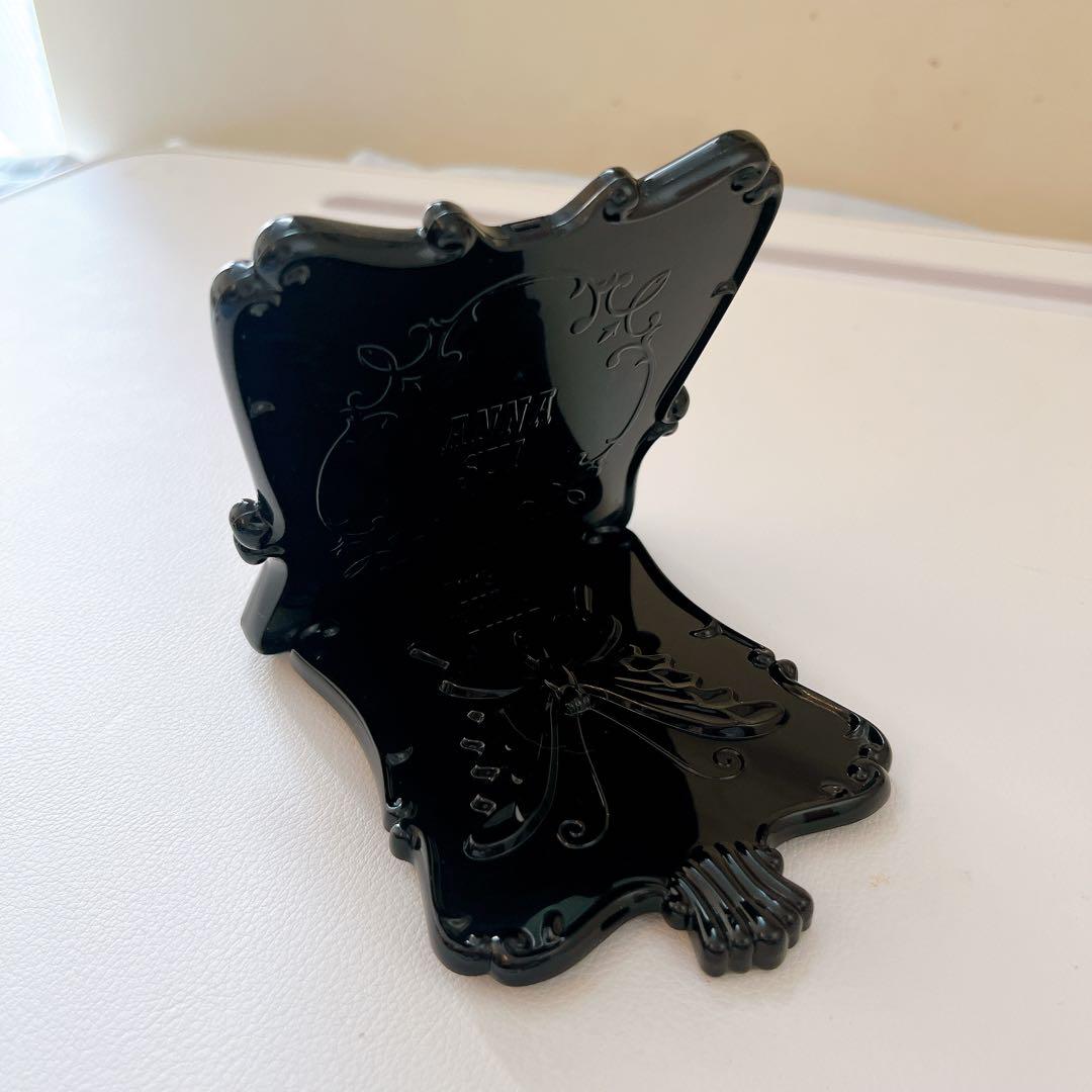 ANNA SUI アナスイ 手鏡 スタンドミラー ブラック バタフライ