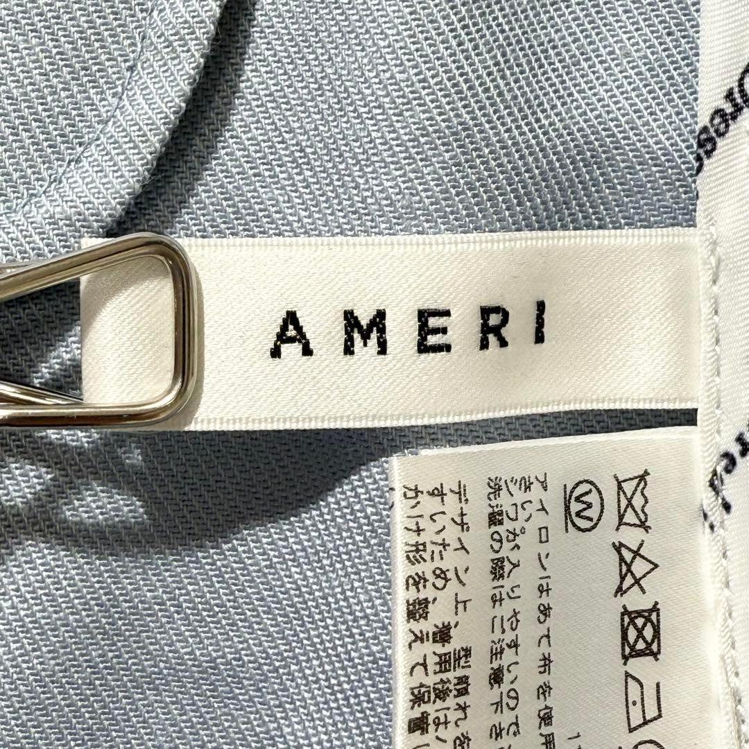 Ameri アメリ 2way デザイン ジャケット S ライトブルー - メルカリ