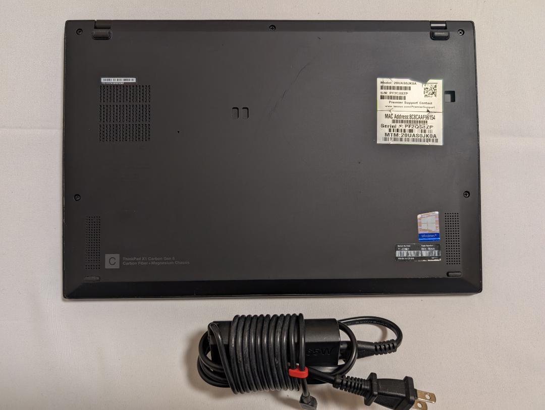 ThinkPad X1 Carbon Gen8 i7/16GB/LTE/タッチ