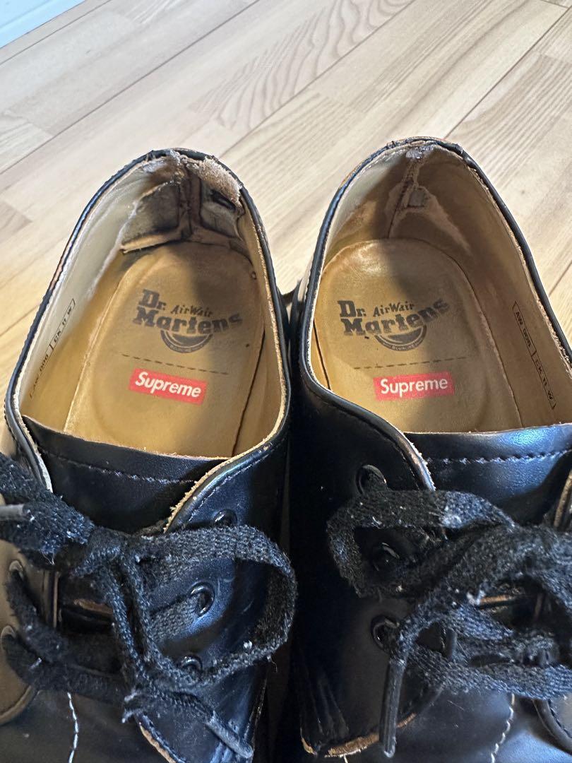 靴 Supreme Dr.Martens Spiderweb 3 Eye Shoe