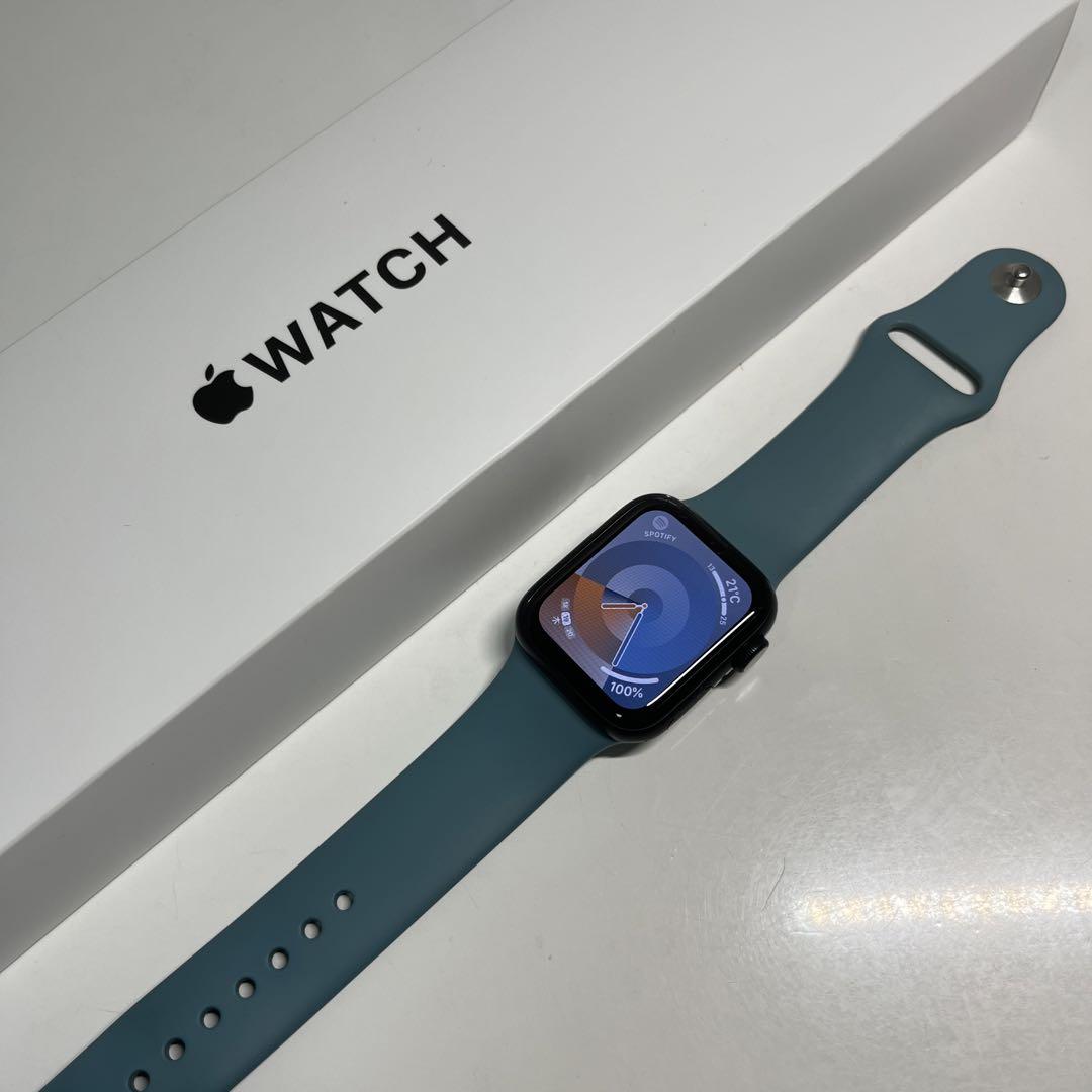 Apple Watch SE 2 40mm ミッドナイト カクタススポーツバンド