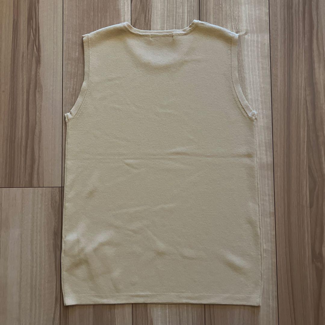 新品未使用✨️ アンシェヌマン ノースリーブニット フリーサイズ HER.