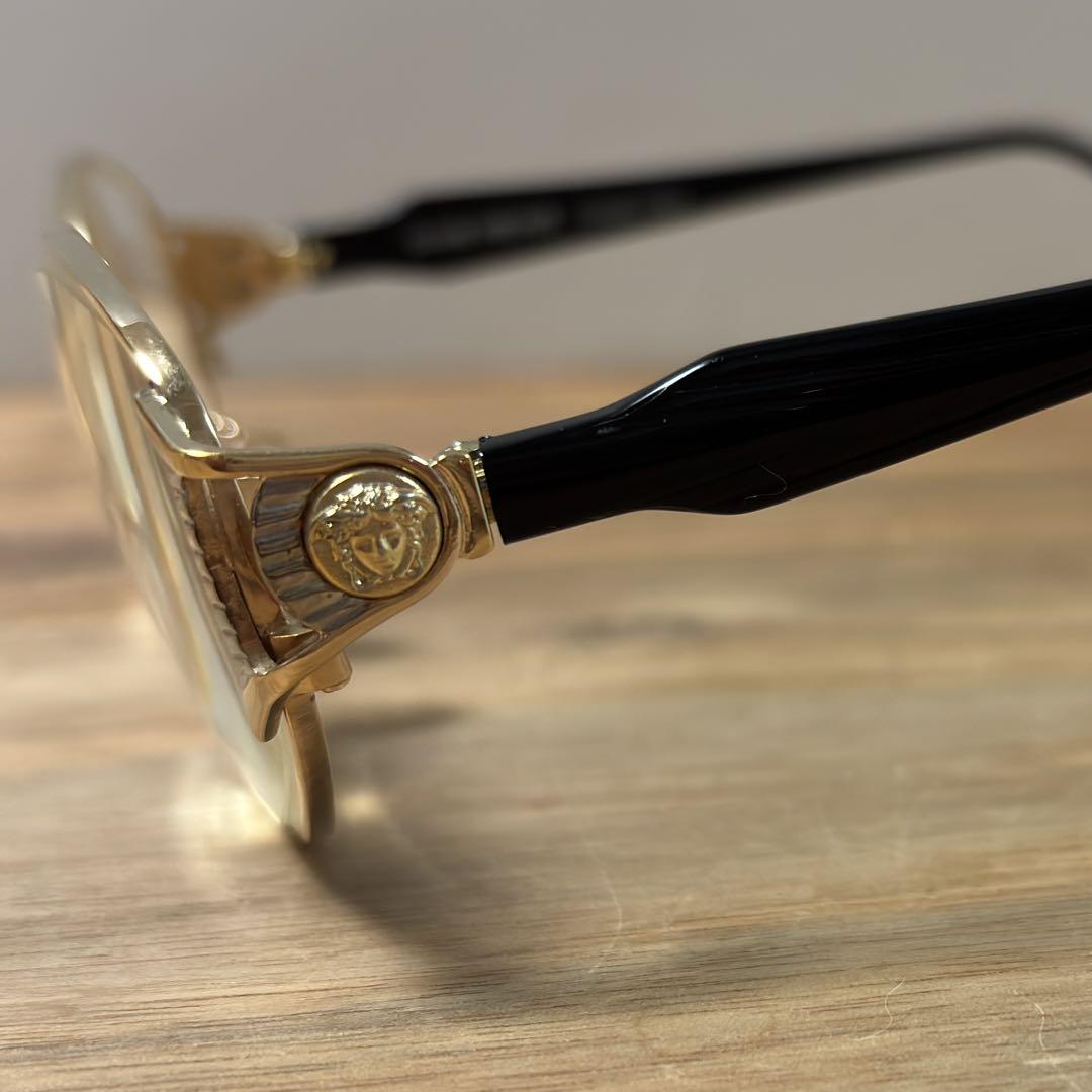 美品◇GIANNI VERSACE◇ヴェルサーチ◇メガネフレーム◇ゴールド