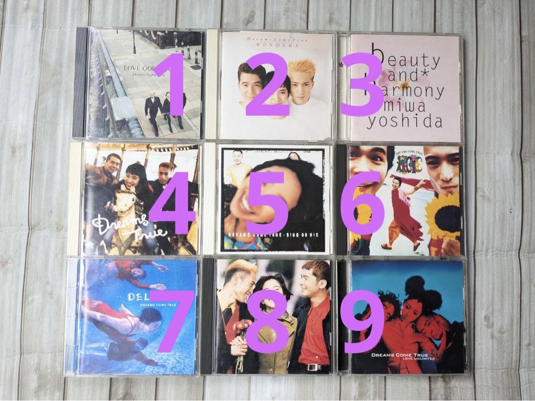 ドリームズ・カム・トゥルー　CD まとめ売り　ばら売り相談可