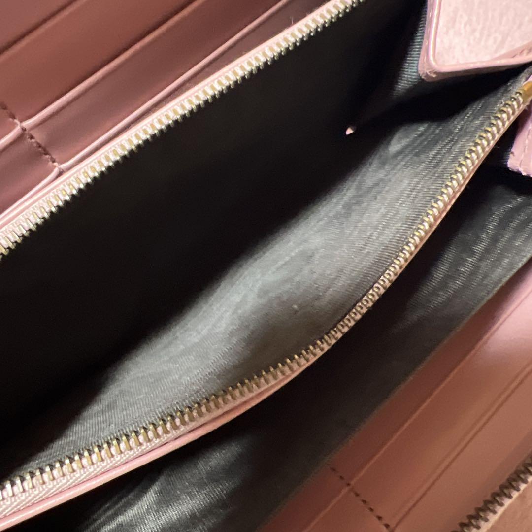 グッチ GUCCI 長財布 ピンク チェリー 日本限定