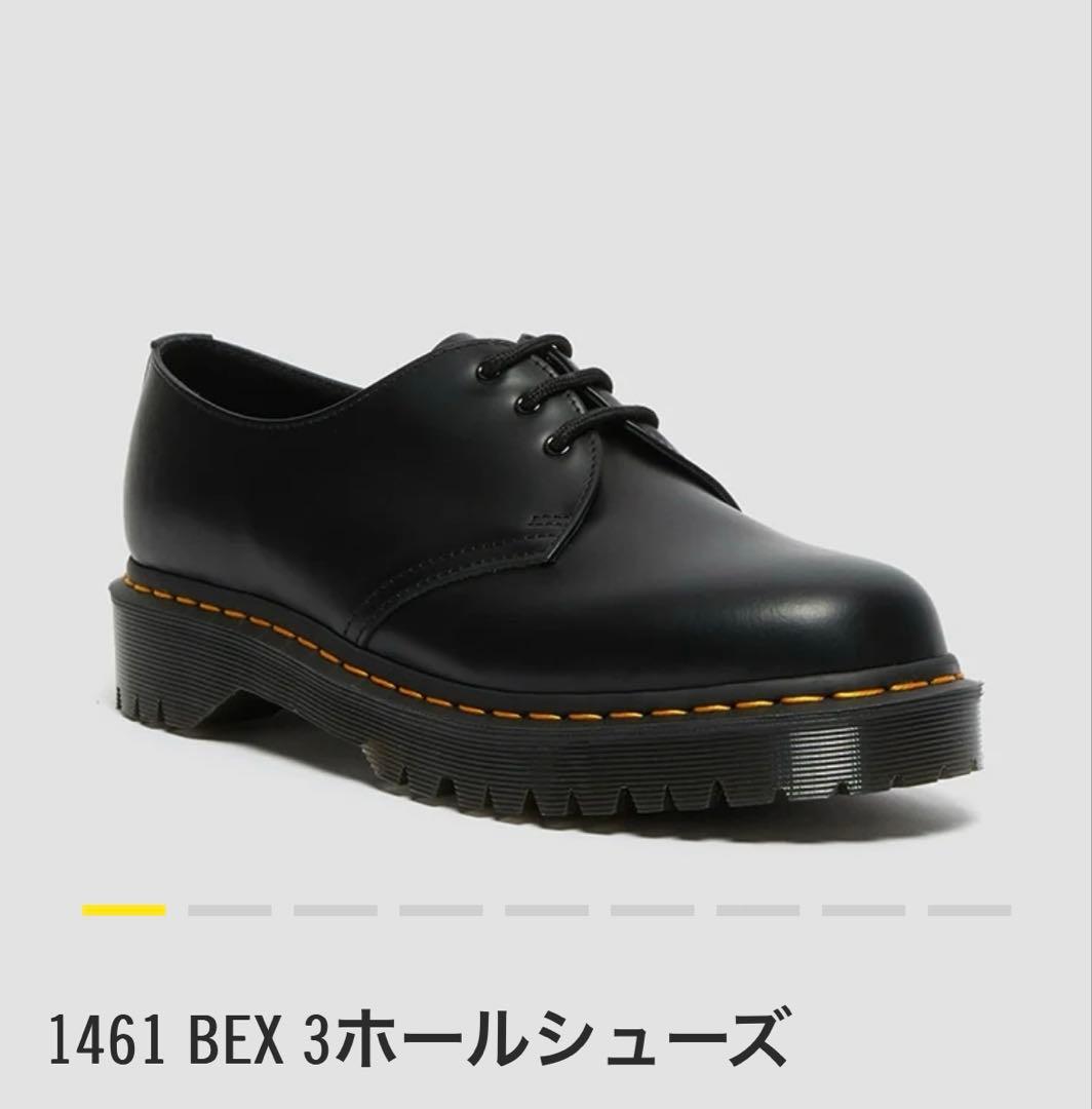 Dr. Martens 1461 BEX 3ホールシューズ ブラック28cm Dr.Martens