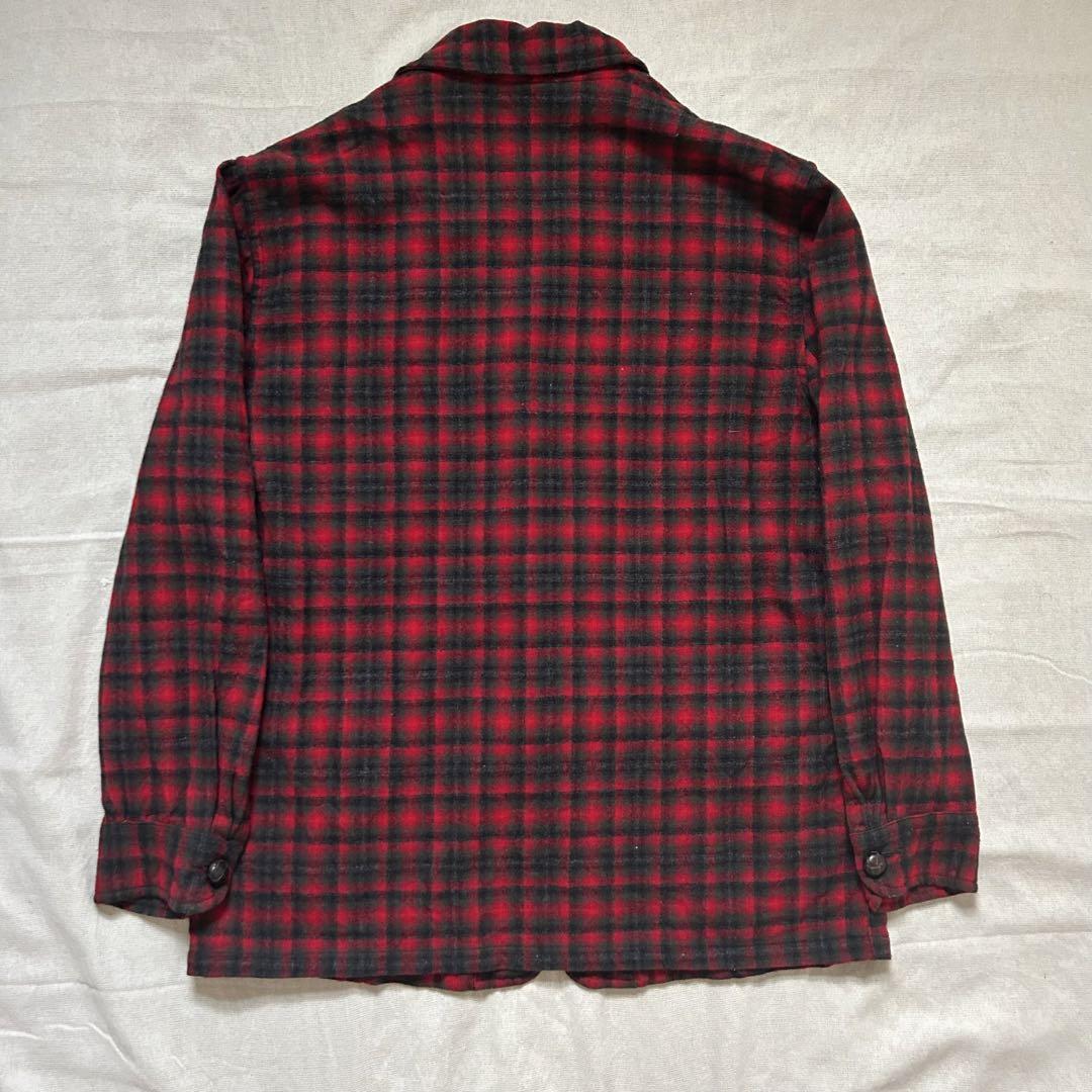 50s Pendleton ペンドルトン ウール チェック テーラードジャケット