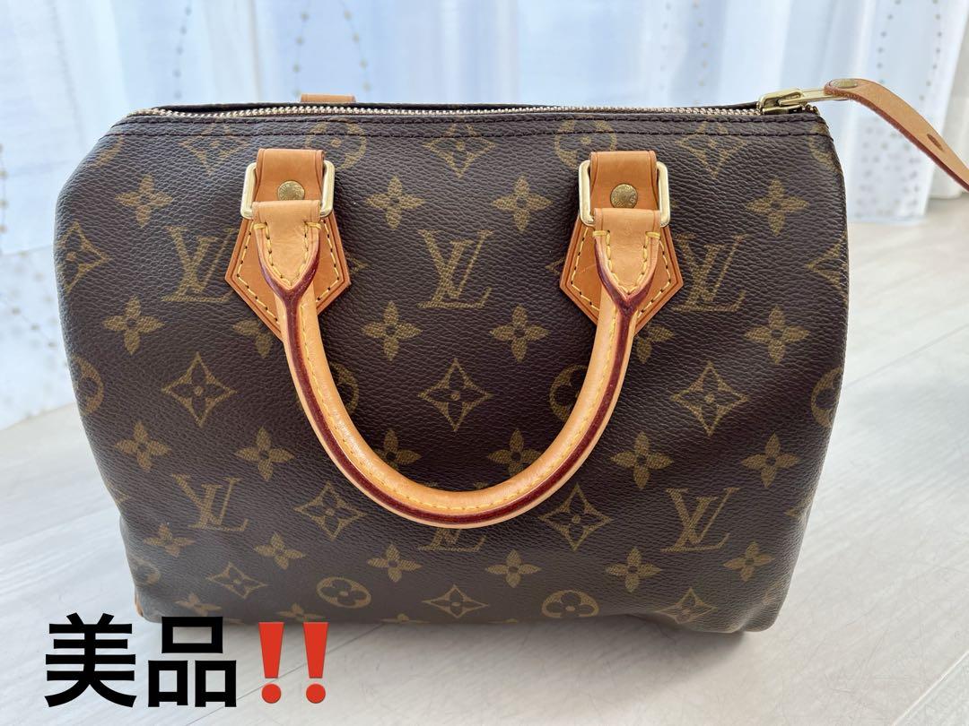 ルイヴィトン スピーディ バッグ モノグラム ボストン 【鑑定済、正規品】