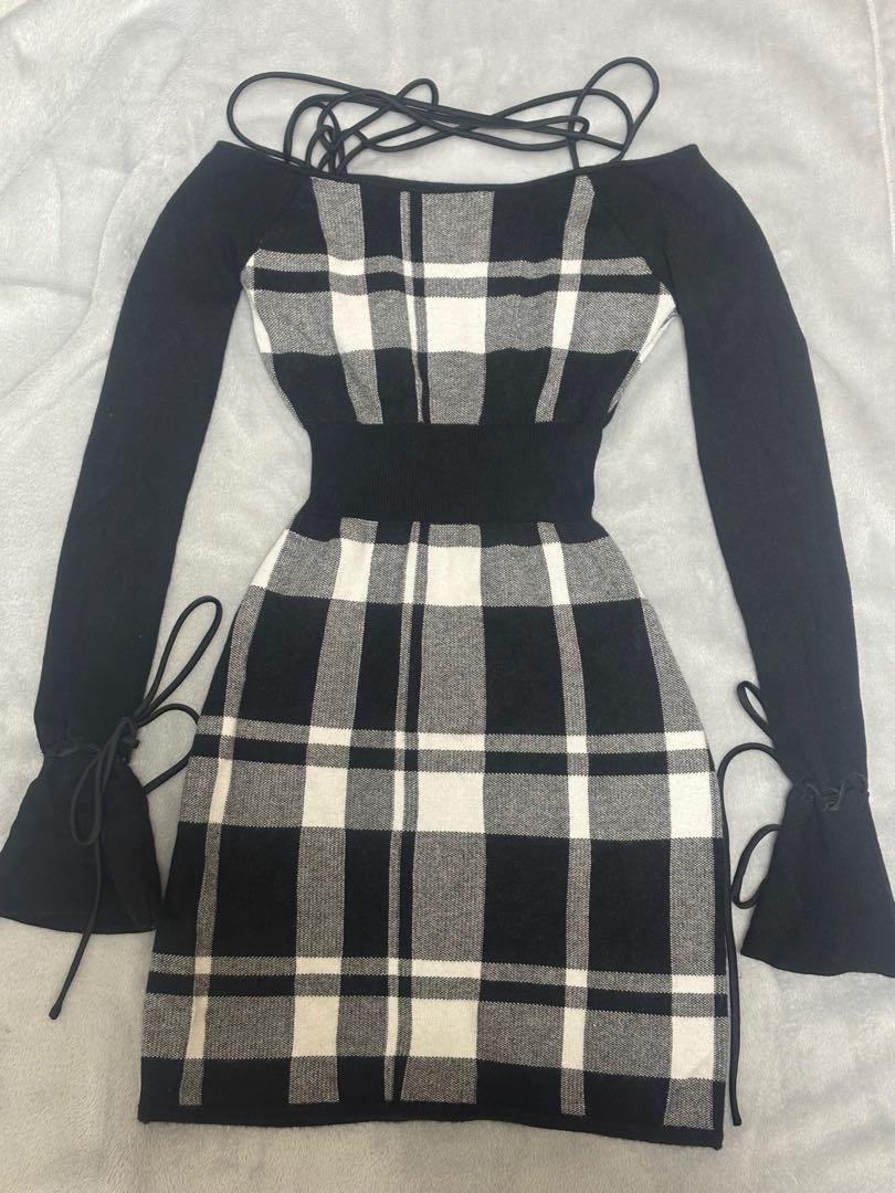 RANDY ランディ String core mini dressミニワンピース