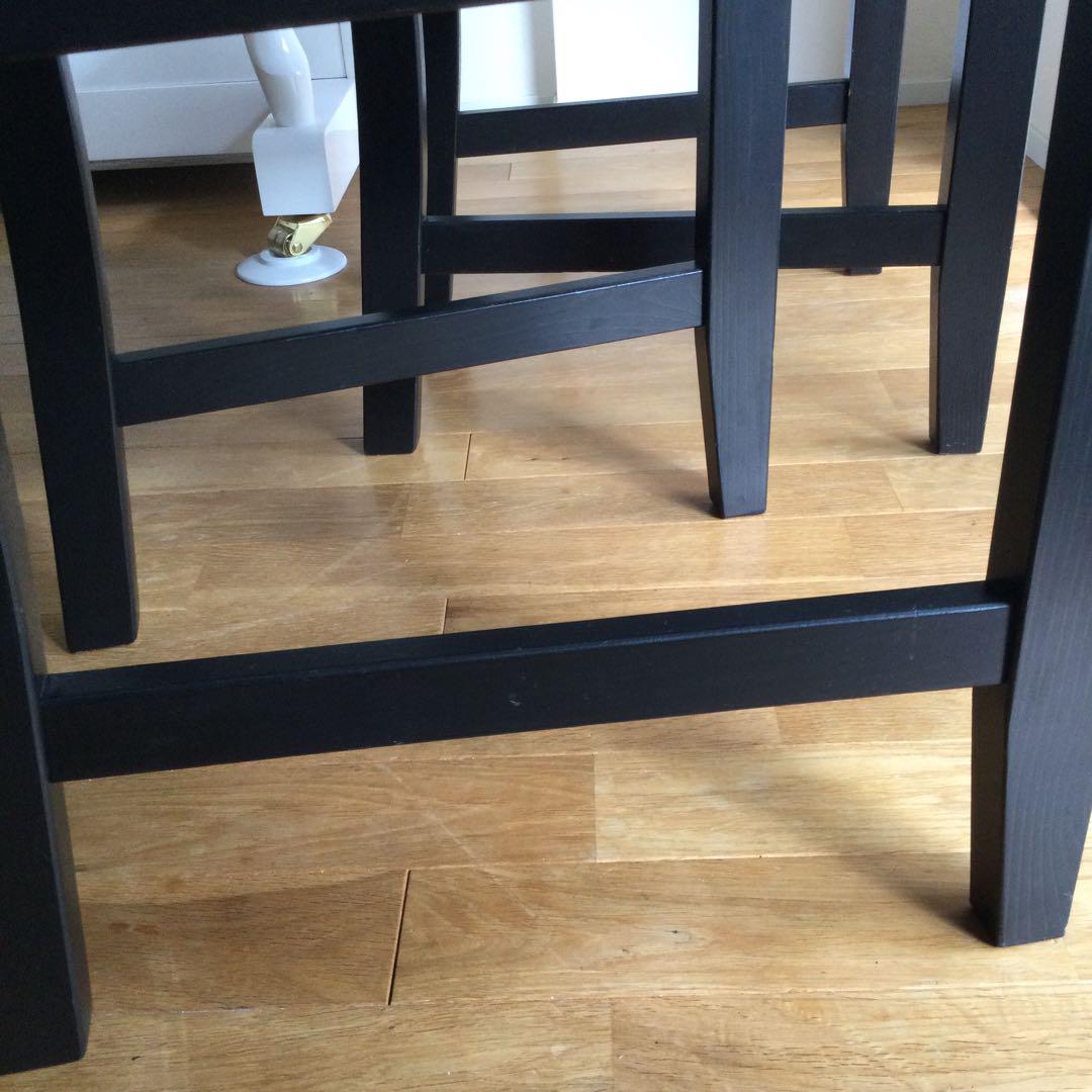sayapon イケア　ダイニングチェア　LERHAMN 2脚 IKEA LERHAMN ダイニングチェア2脚 - ダイニングチェア