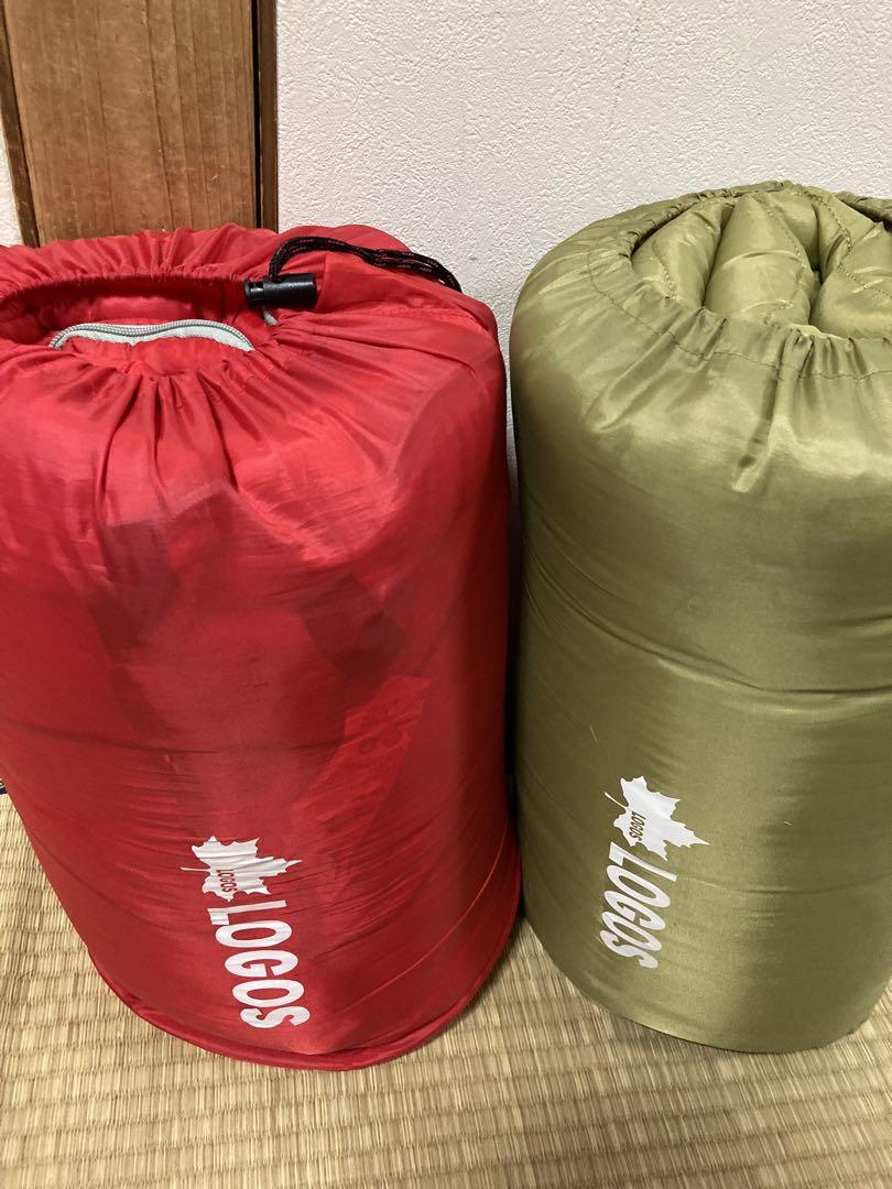 ロゴス 寝袋 2in1・Wサイズ丸洗い寝袋