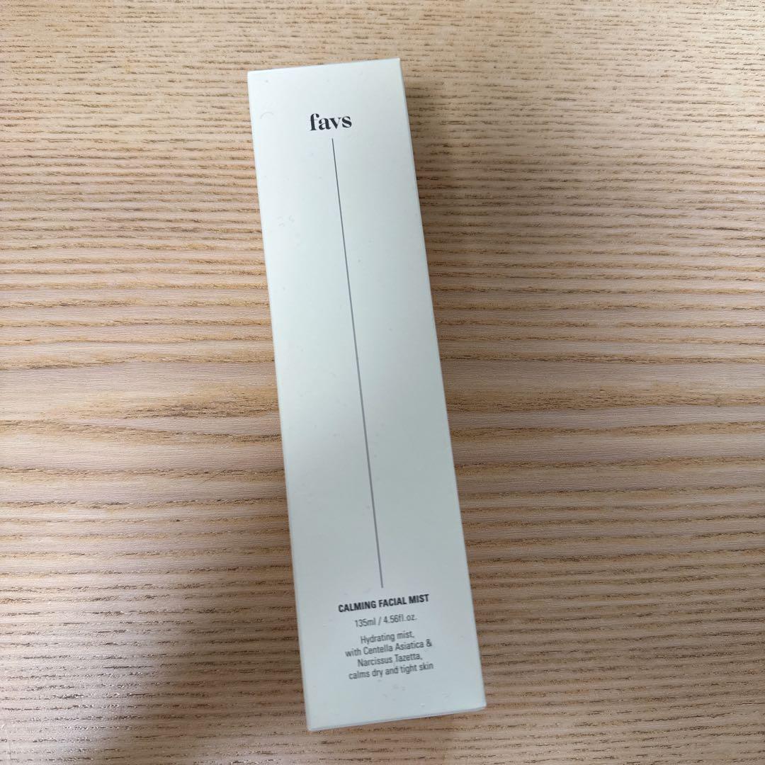 favs ファブス　カーミングフェイシャルミスト❤︎新品未開封 公式】favs CALMING FACIAL MIST | カーミングフェイシャル