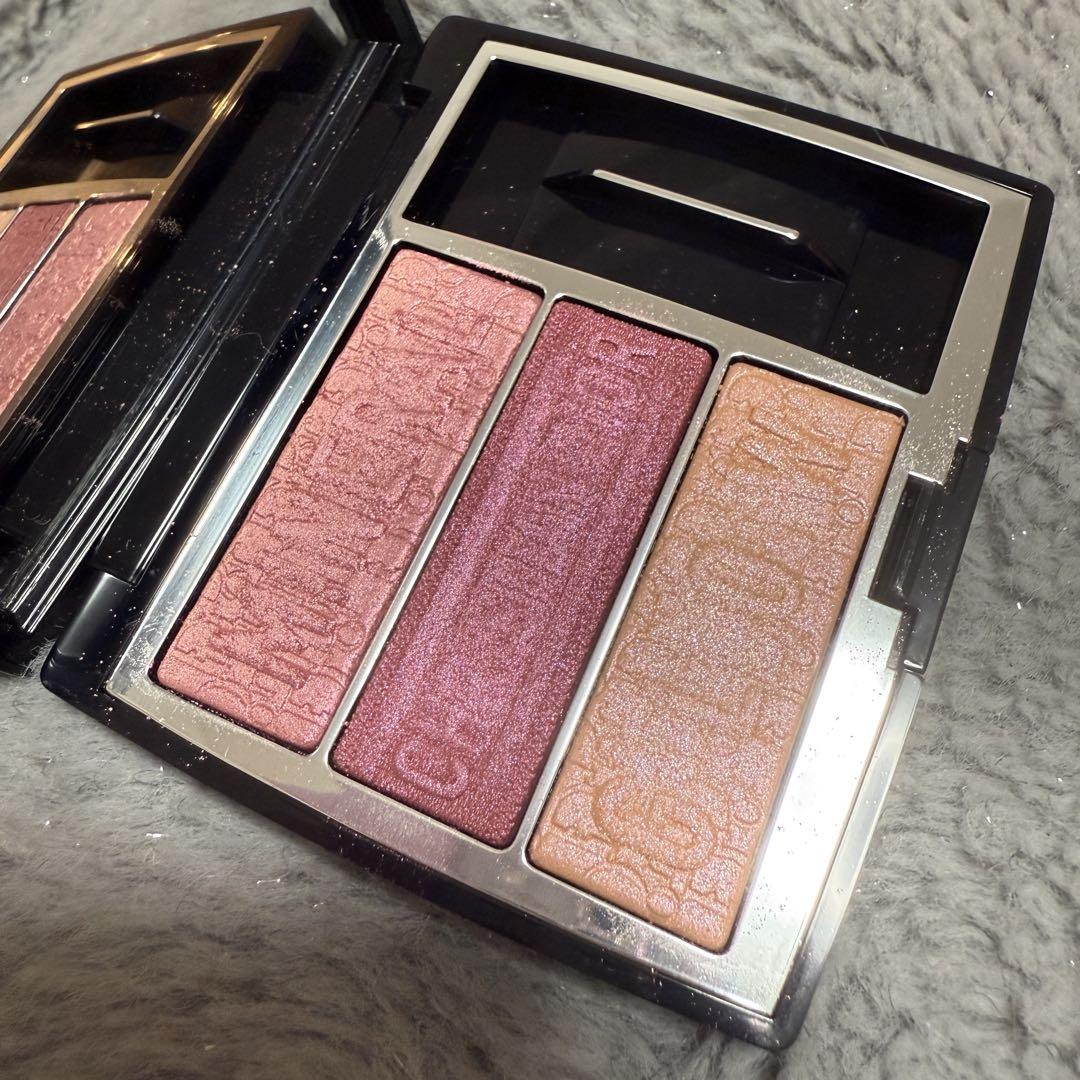 Dior ディオール トリオ ブリック パレット 833 ミネラルローズ