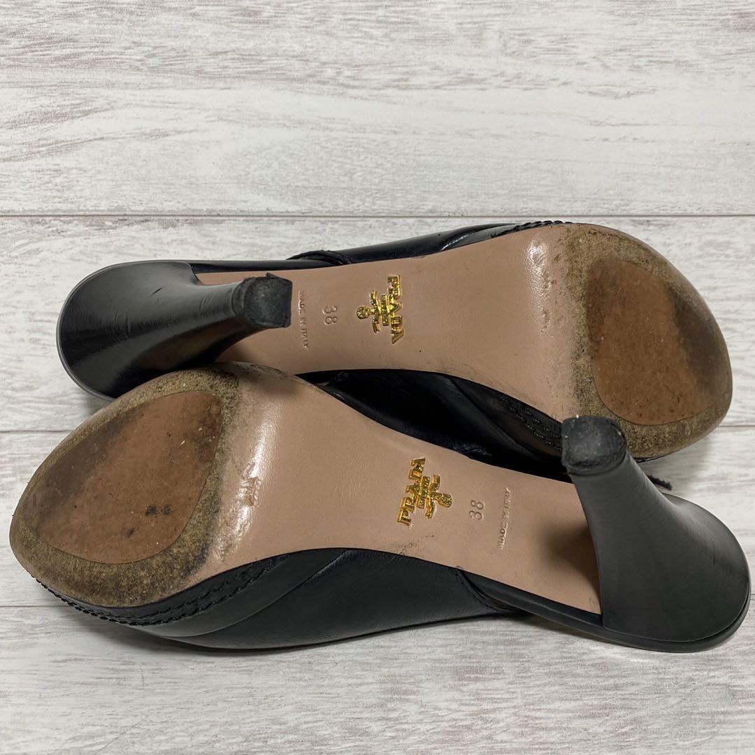 PRADA プラダ　パンプス　ハイヒール　ブラック