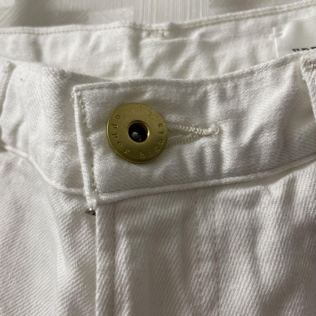 新品　【別注】upper hights for conte コンテ　ホワイト