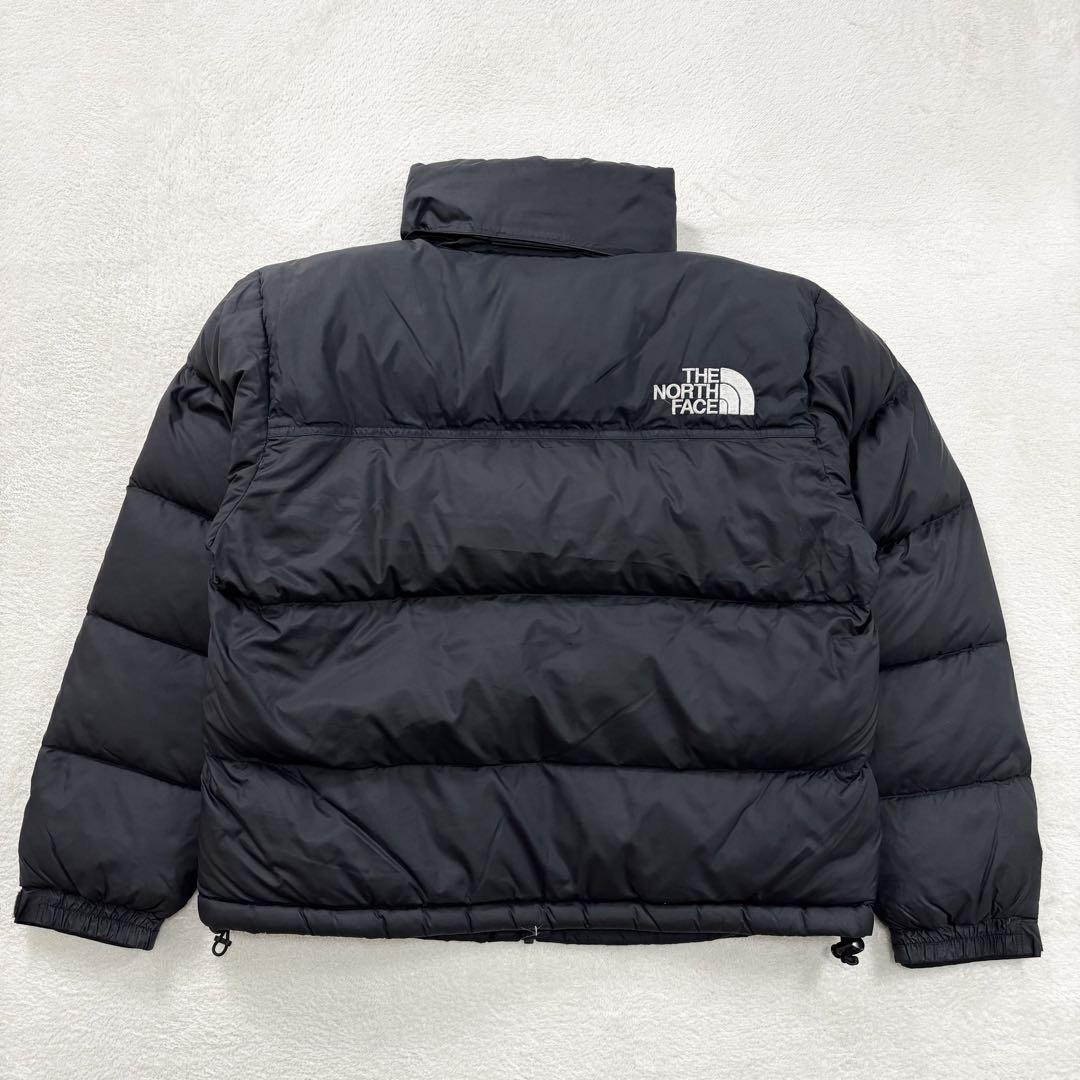 極美品 THE NORTH FACE ショート ヌプシ ダウンジャケット L 黒