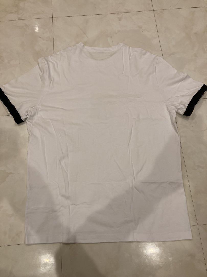 激安美品】サイズXL】モンクレール MONCLER 半袖Tシャツ 袖口ラバーロゴ