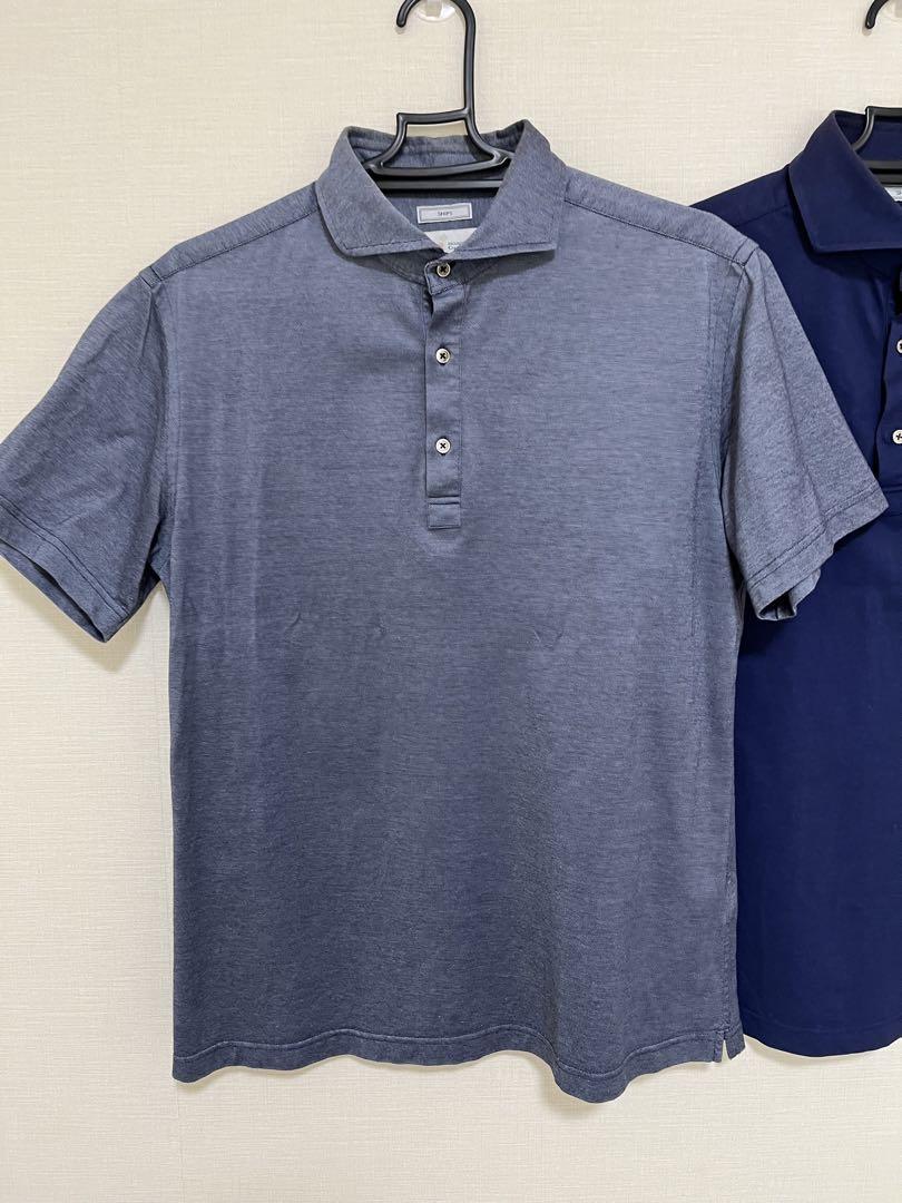 SHIPS:【ALBINI】I cotoni ショートスリーブポロシャツ L SHIPS:【ALBINI】I cotoni ショートスリーブポロシャツ L