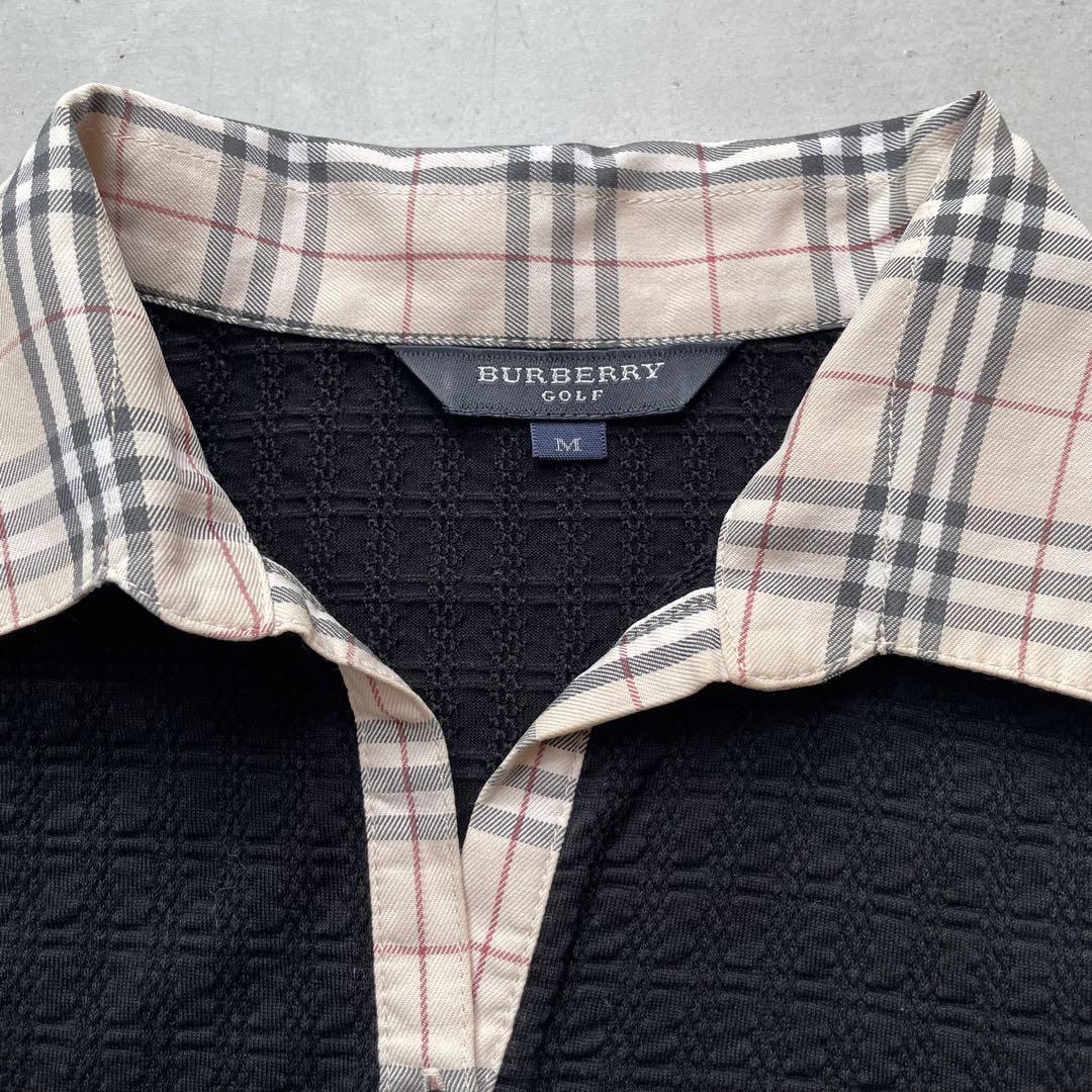 BURBERRY GOLF バーバリーゴルフ ノバチェック 半袖ポロシャツ