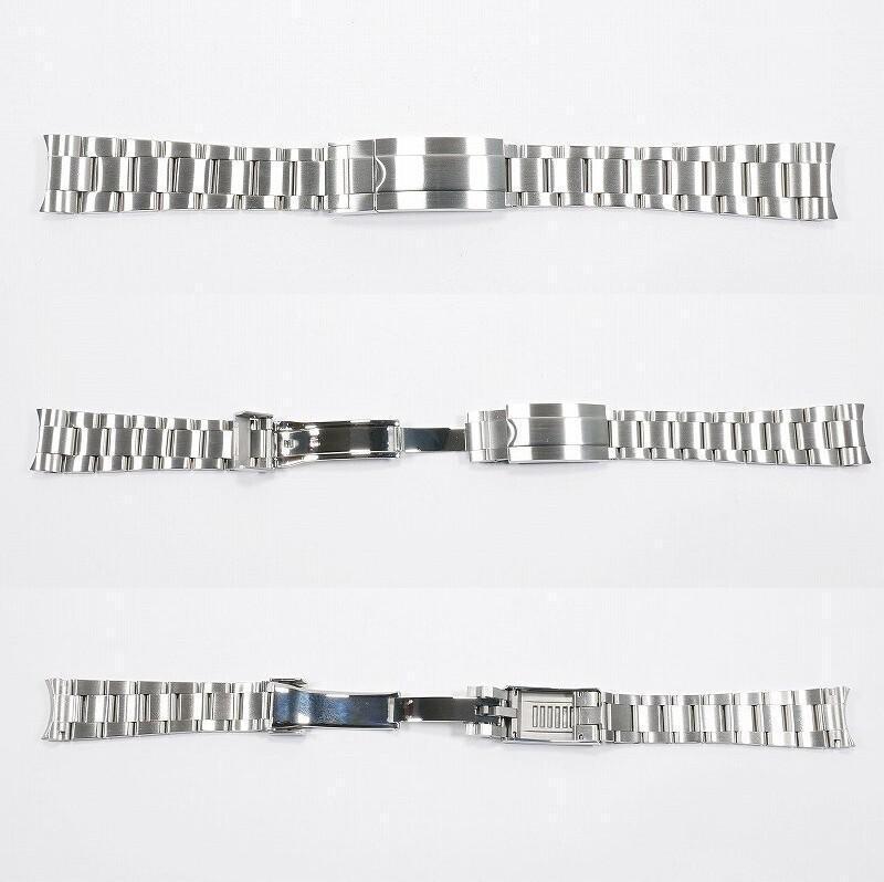 ロレックス用 互換オイスターブレス グライドロック付き
