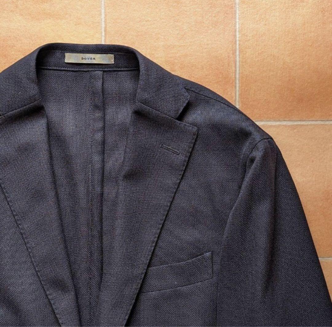 【BOGLIOLI】名品DOVER 春夏紺ブレーザー 背抜き ネイビー 46 BOGLIOLI BOGLIOLI【ボリオリ】シングルジャケット DOVER W2902E