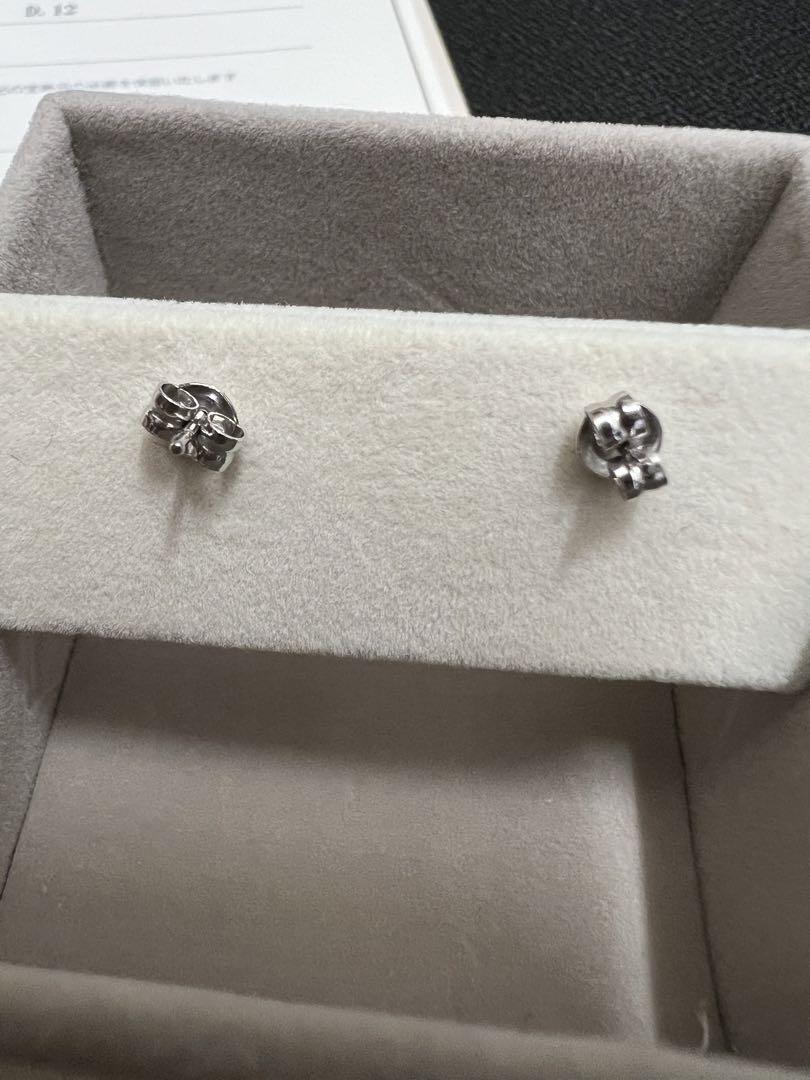 美品 Ponte Vecchio ダイアモンドハートピアス