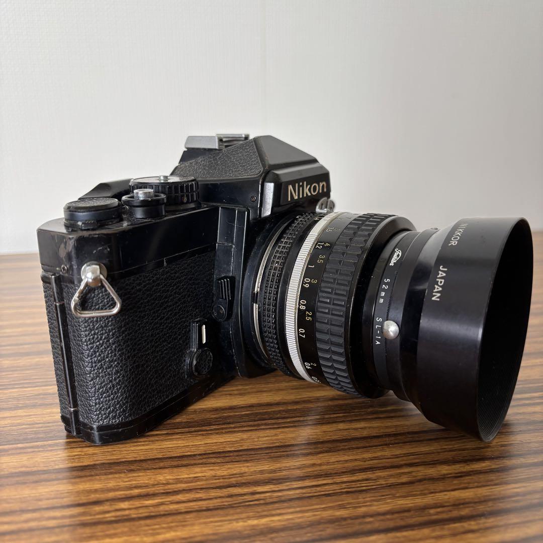 Nikon ニコン FE ブラック フィルムカメラレンズセット 【ジャンク品】