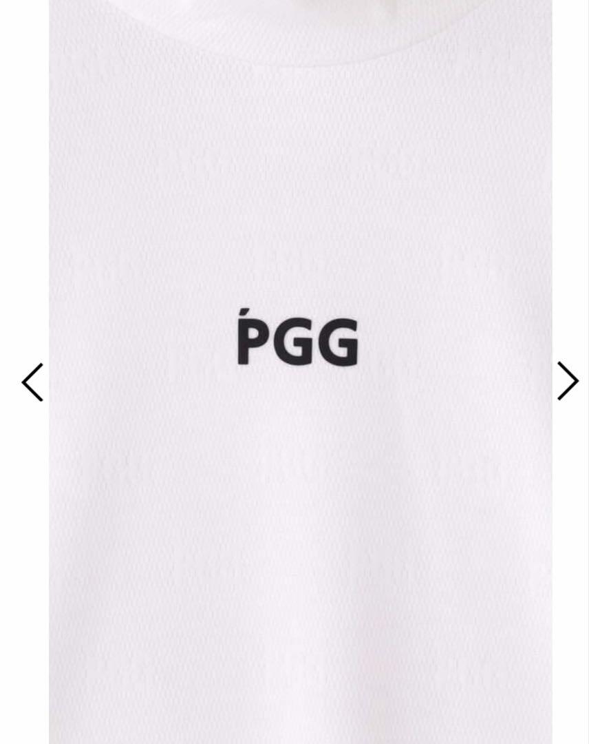新品未使用 パーリーゲイツ PGG メッシュ ホワイト1