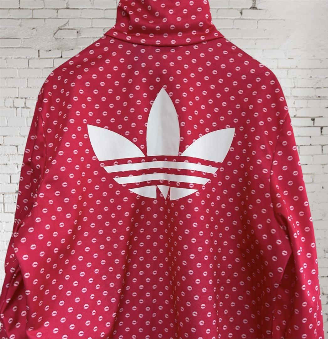アディダス　adidas トラックジャケット　ドット柄95サイズFIREBIRD