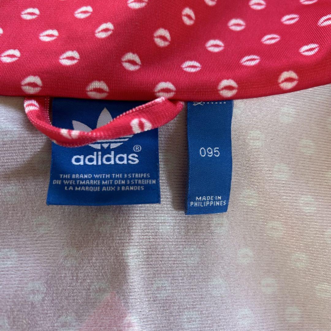 アディダス　adidas トラックジャケット　ドット柄95サイズFIREBIRD