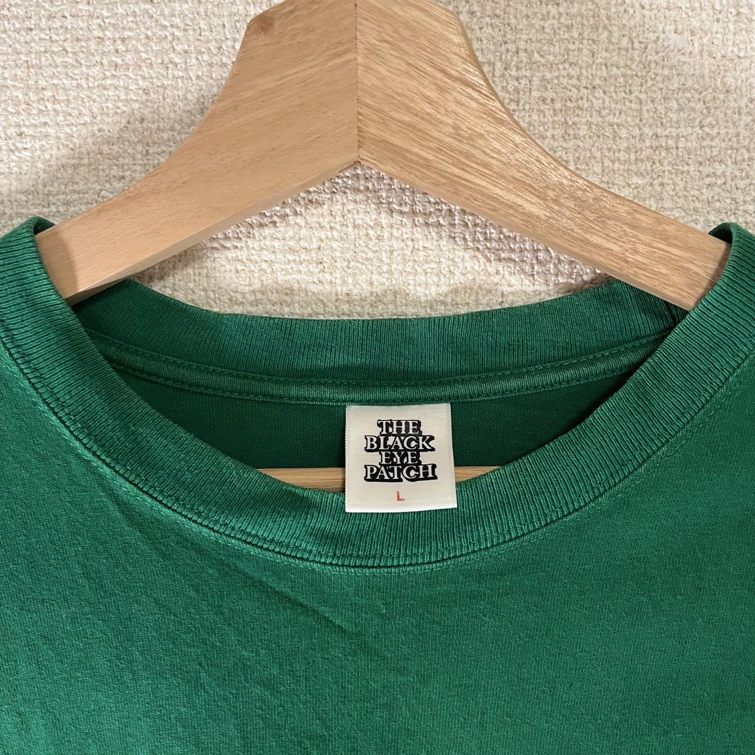 Black Eye Patch スタジャン L 緑色