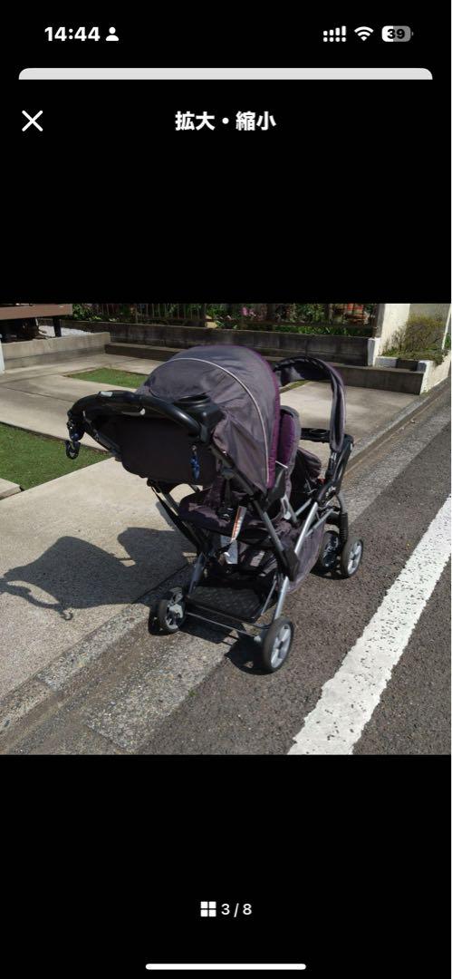 ゆ*ゆ様 baby trend sit N stand2人乗りベビーカーリクライ